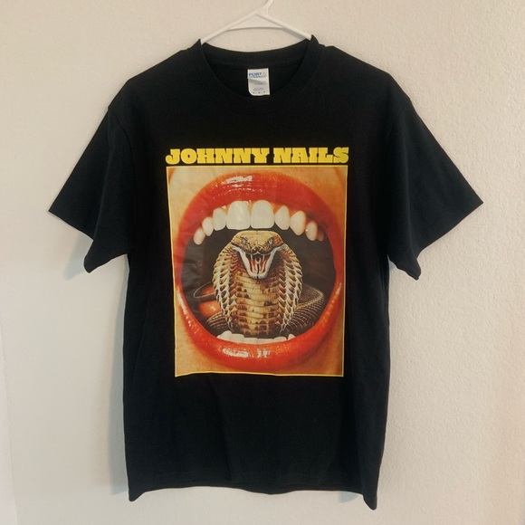 Johny Nails Snake Tee Black - Picture 3 of 8